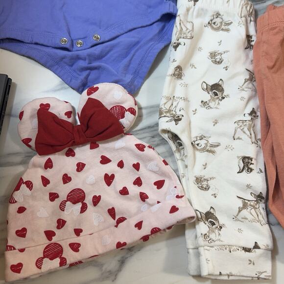 Baby Girl 3-6 Months Clothes Lot Outfits Bundle Of 13 Pieces Disney Carhartt - Picture 4 of 5